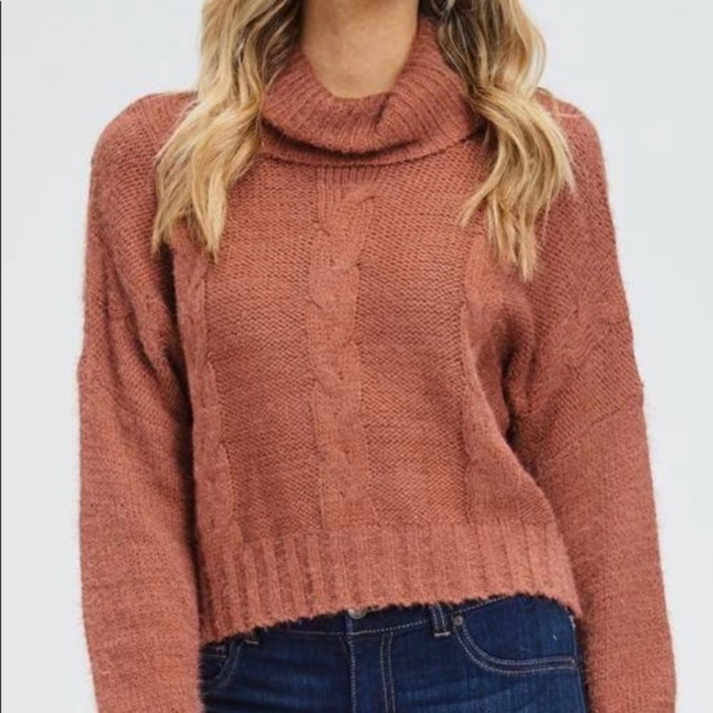 Cozy Cropped Sweater